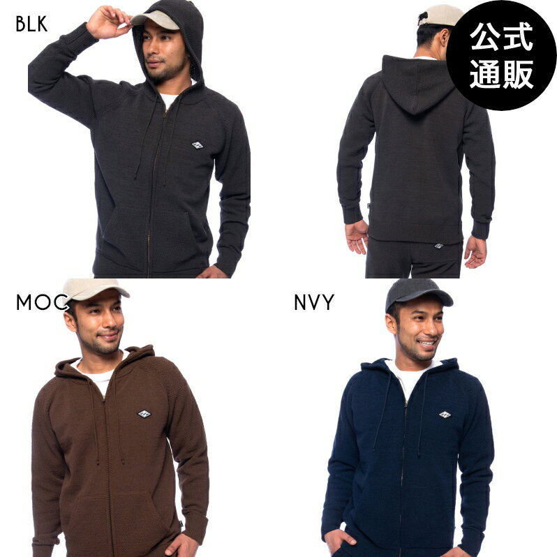 【OUTLET】【送料無料】2021 ビラボン メンズ KNIT SET UP スウェットジャケット 【2021年秋冬モデル】 全3色 M/L/XL BILLABONGのサムネイル