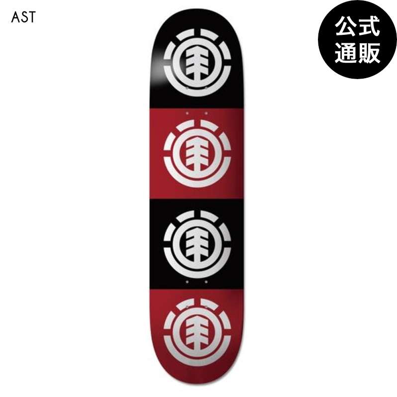 【送料無料】ELEMENT スケートボード 《7.375 inch》 QUADRANT キッズデッキ