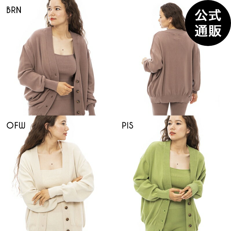 【SALE】【30 OFF】【送料無料】【直営店限定】2023 ビラボン レディース KNITTED CARDIGAN セーター 【2023年春夏モデル】 全3色 M/L BILLABONG