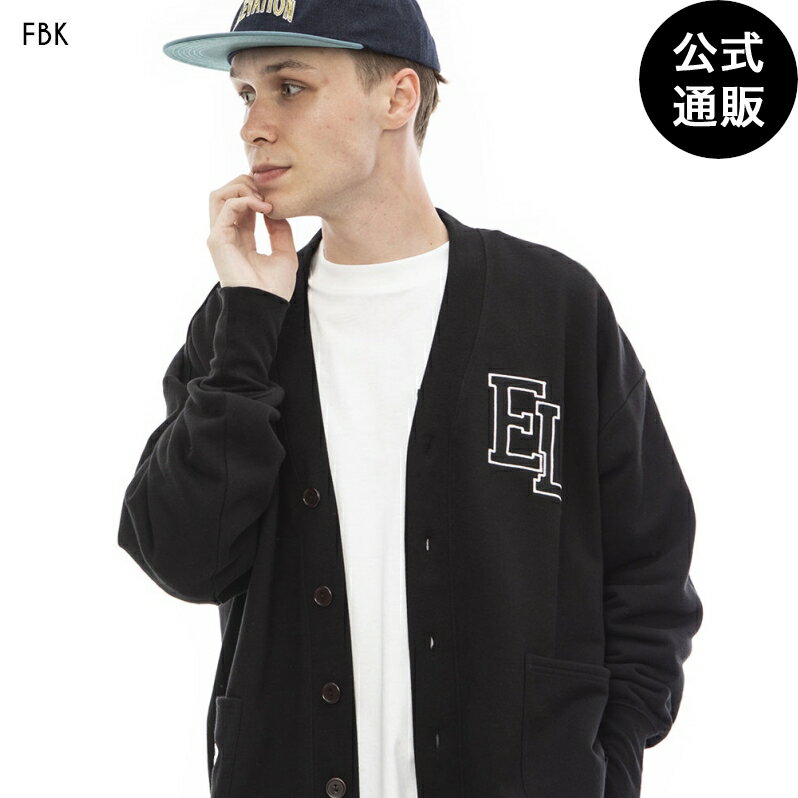 2023 エレメント メンズ NAGID RAC CARDIGAN スウェットジャケット FBK  全1色 M/L/XL ELEMENT