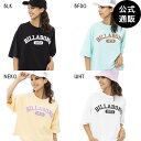 【OUTLET】【35 OFF】2023 ビラボン レディース COLLEGE LOGO CROPED TEE クロップドTシャツ 【2023年春夏モデル】 全4色 M/L BILLABONG