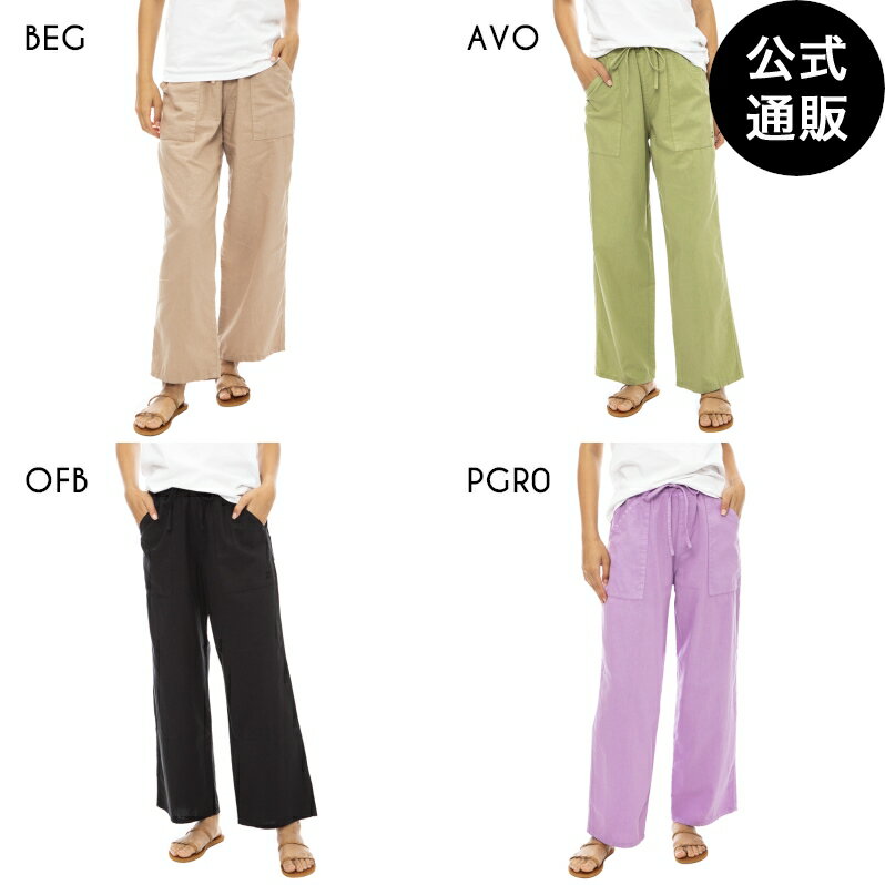 【SALE】【送料無料】2023 ビラボン レディース EASY LONG PANTS ワイドパンツ 【2023年春夏モデル】 全4色 M/L BILLABONGのサムネイル