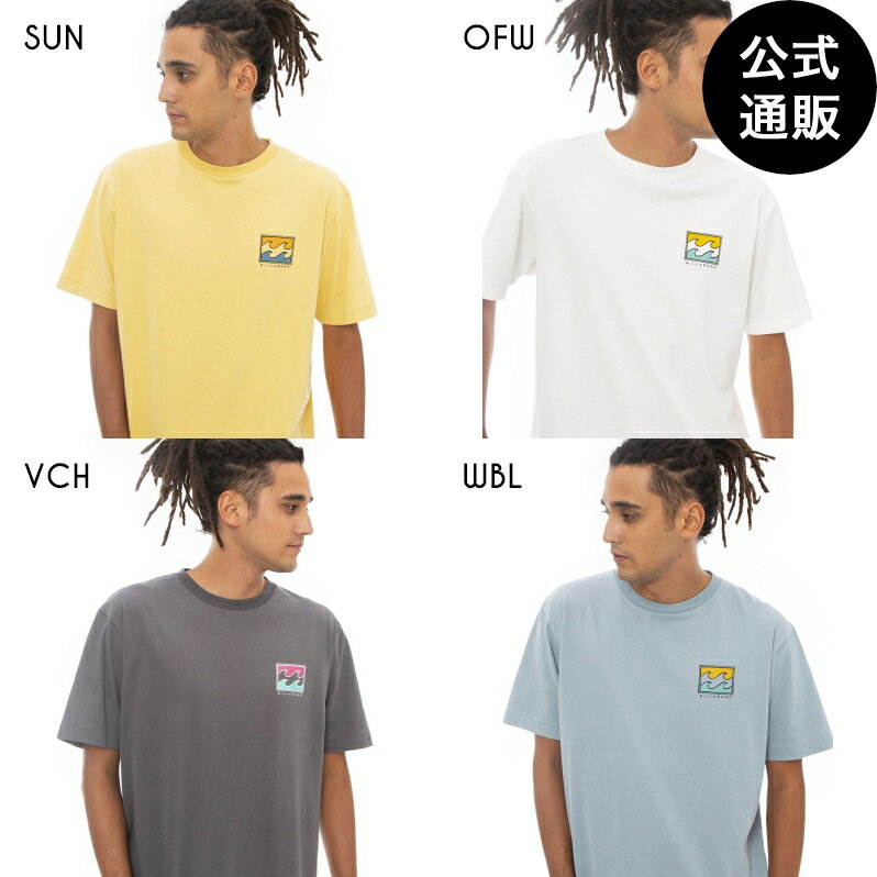 【SALE】【送料無料】2023 ビラボン メンズ CRAYON WAVE Tシャツ 【2023年春夏モデル】 全4色 S/M/L/XL BILLABONG