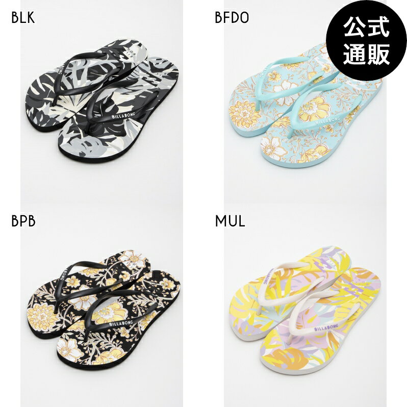 【SALE】【30%OFF】2023 ビラボン レディース FLIP FLOPS PRINT ビーチサンダル 【2023年春夏モデル】 ..