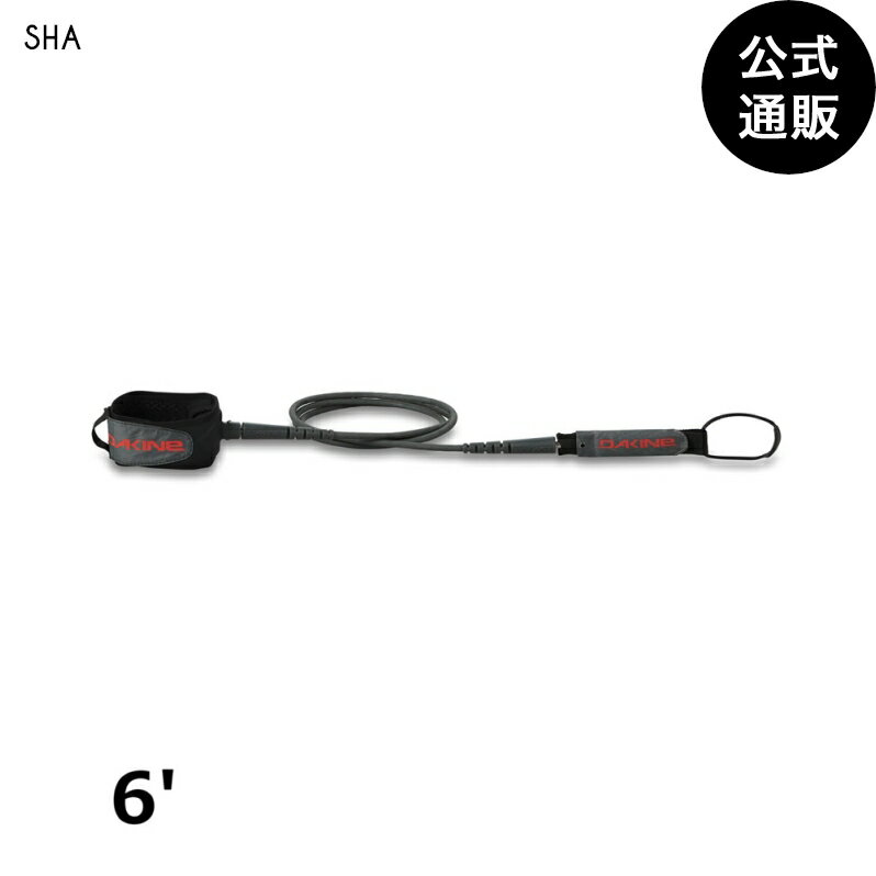 2024 ダカイン KAIMANA TEAM LEASH 6FT X 1/4IN リーシュコード SHA  全1色 F DAKINE