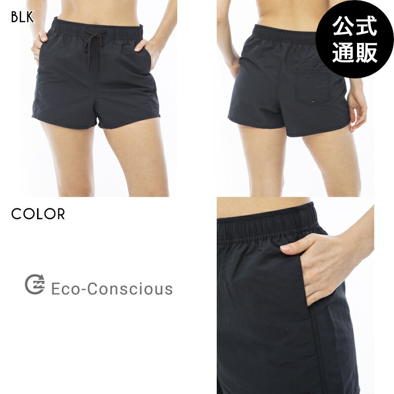 【SALE】【30 OFF】【送料無料】2023 ビラボン レディース 【FOR SAND AND WATER】 BAGGIES SOLID SHORTS ボードショーツ/サーフトランクス BLK 【2023年春夏モデル】 全1色 M/L BILLABONG