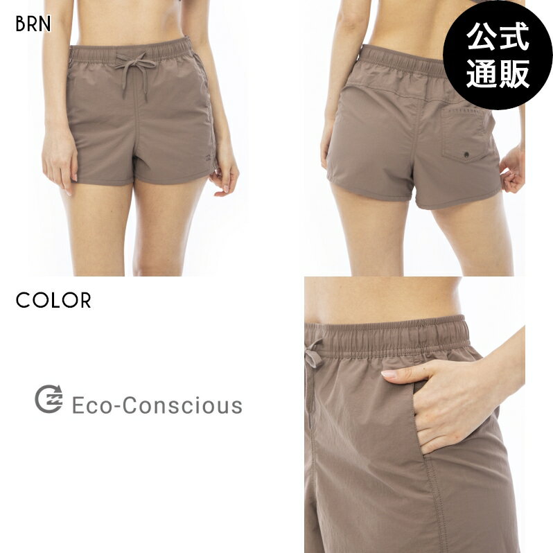 【SALE】【30 OFF】【送料無料】2023 ビラボン レディース 【FOR SAND AND WATER】 BAGGIES SOLID SHORTS ボードショーツ/サーフトランクス BRN 【2023年春夏モデル】 全1色 M/L BILLABONG