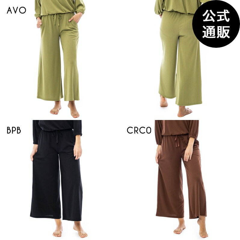 【OUTLET】【50%OFF】【ラストチャンスセール】2023 ビラボン レディース 【CHILLWEAR】 LONG PANTS ワイドパンツ 【2023年夏モデル】 全3色 M/L BILLABONG