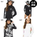 【OUTLET】【35%OFF】【送料無料】2023 ビラボン レディース SURF CAPSULE ZIP UP HOODED RASHGUARD ラッシュガード 【2023年春夏モデル】 全3色 S/M/L BILLABONG