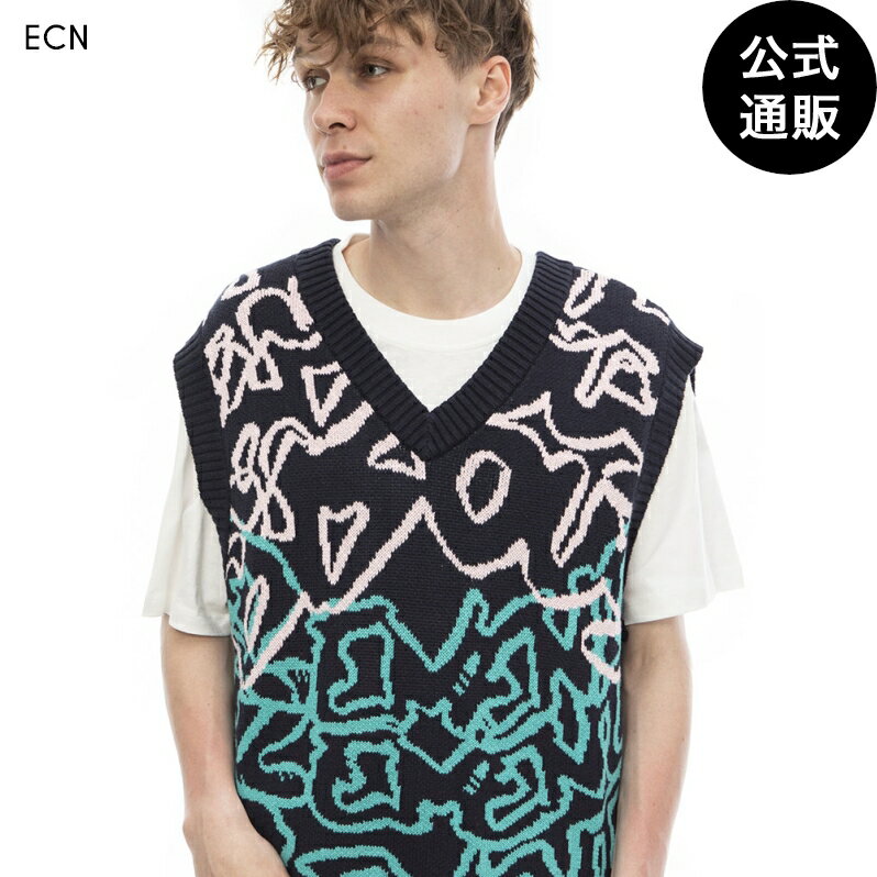 楽天BILLABONG ONLINE STORE【SALE】【30％OFF】【送料無料】2023 エレメント メンズ 【BISOUS】 BXE SOUVENIR GILET セーター ECN 【2023年春夏モデル】 全1色 S/M/L/XL ELEMENT