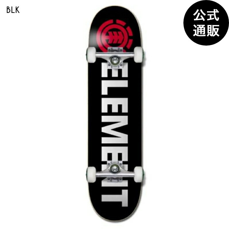 【SALE】【20%OFF】【送料無料】2023 エレメント スケートボード 《8 inch》 BLAZIN コンプリートデッキ BLK 全1色 8 ELEMENT