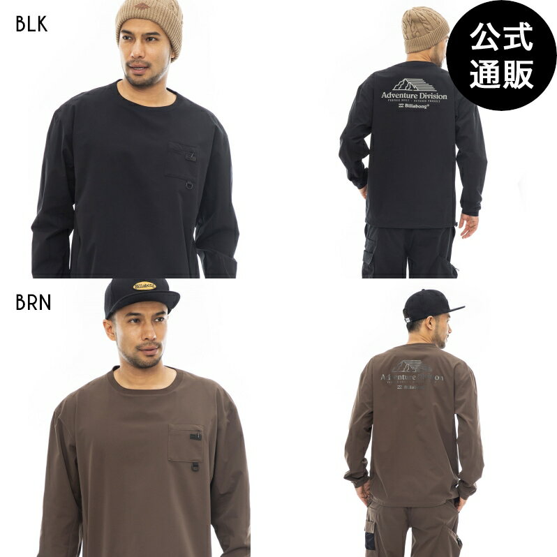 【SALE】【30 OFF】【送料無料】2023 ビラボン メンズ 【A/Div.】 UTILITY LS ロンT 【2023年秋冬モデル】 全2色 M/L/XL BILLABONG