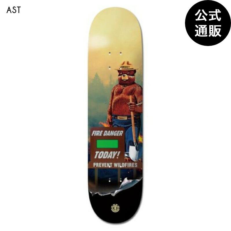 【OUTLET】【30%OFF】【送料無料】2023 エレメント スケートボード 《8.25 inch》 【SMOKEY BEAR】 SBXE POSTER デッキ AST 全1色 8.25 ELEMENT