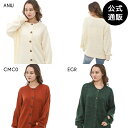 【OUTLET】【50%OFF】【送料無料】【直営店限定】2023 ビラボン レディース 2WAY CREW CARDIGAN カーディガン 【2023年秋冬モ...