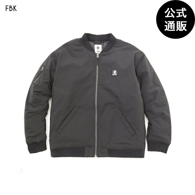 【SALE】【30%OFF】【送料無料】2023 エレメント YOUTH（キッズサイズ） DULCEY SOLID YOUTH ジャケット FBK (130cm~160cm) 【2023年秋冬モデル】 全1色 130/140/150/160 ELEMENT