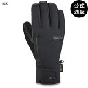 【OUTLET】【40%OFF】【送料無料】2023 ダカイン メンズ LEATHER TITAN GORE-TEX SHORT GLOVE スノーグローブ BLK 【2023/2024年冬モデル】 全1色 S/M/L/XL DAKINE