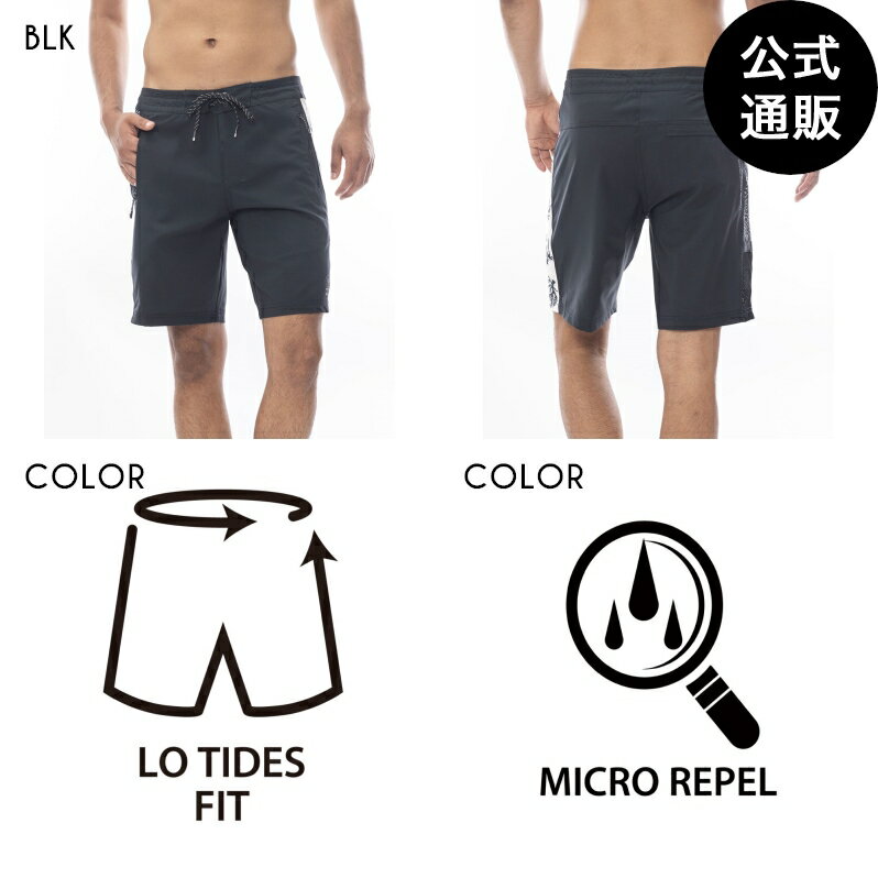 【OUTLET】【30%OFF】【送料無料】2024 ビラボン メンズ 【CORAL GARDENERS】【LO TIDES】 RESTORE SURFTREK LT ボードショーツ/サーフトランクス BLK 【2024年春夏モデル】 全1色 28/30/32 BILLABONG