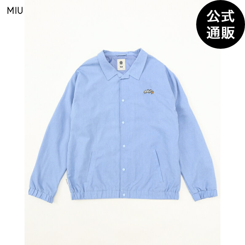 【OUTLET】【30%OFF】【送料無料】2024 エレメント YOUTH（キッズサイズ） WILD COACH JACKET YOUTH ジャケット MIU (130cm~160cm) 【2024年春夏モデル】 全1色 130/140/150/160 ELEMENT