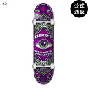 【SALE】【41%OFF】【送料無料】2022 エレメント スケートボード 《7.75inch》 7.75 THIRD EYE M SKT コンプリートデッキ 全1色 7.75 ELEMENT