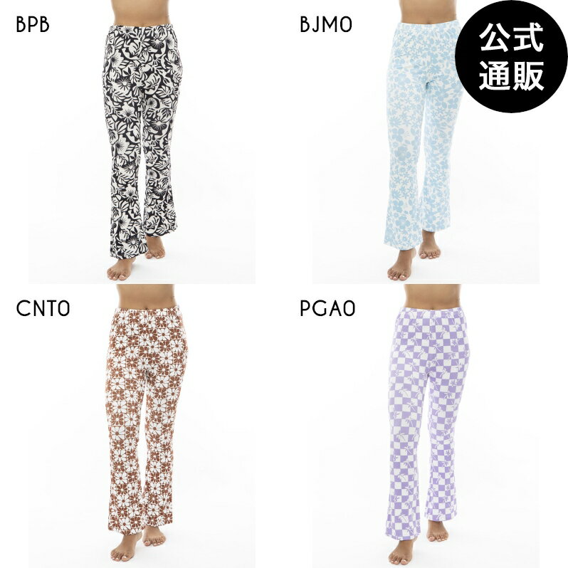 2024 ビラボン レディース 【FOR SAND AND WATER】 PATTERN FLAR PANTS UVフレアパンツ 【2024年春夏モデル】 全4色 M/L BILLABONG