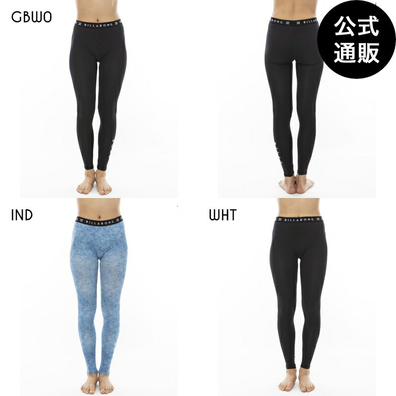 楽天BILLABONG ONLINE STORE2024 ビラボン レディース LOGO BAND UV LEGGINGS UVレギンス 【2024年春夏モデル】 全3色 M/L BILLABONG