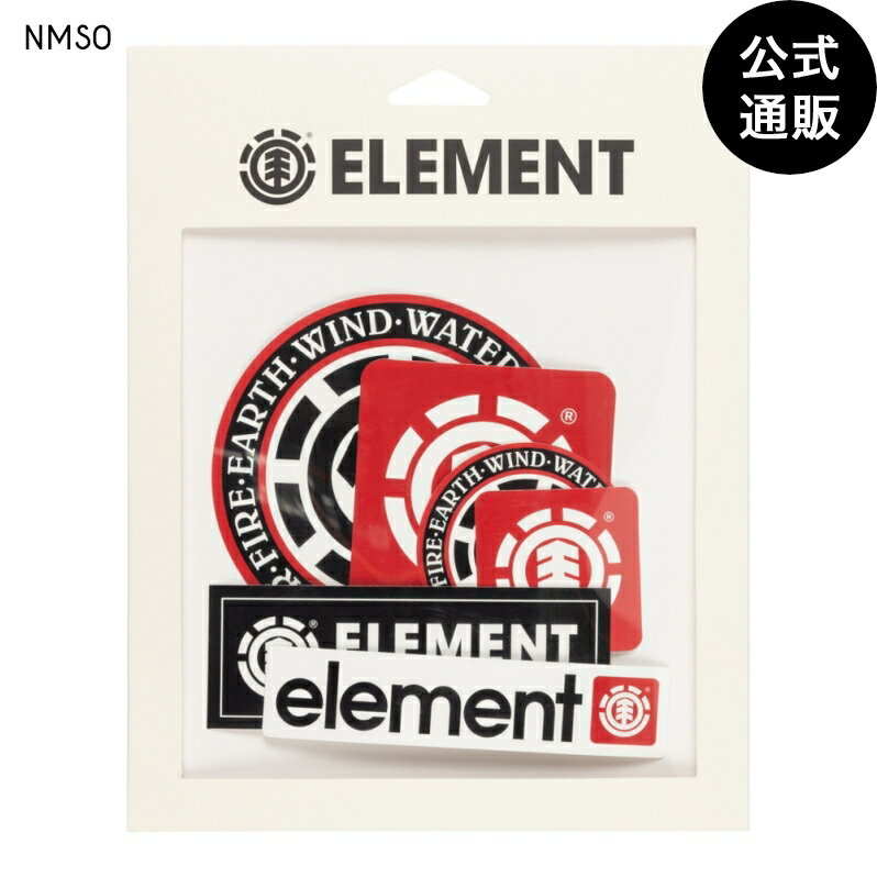 2024 エレメント メンズ PERMANENT STICKER PACK ステッカー NMS0 【2024年春夏モデル】 全1色 F ELEMENT