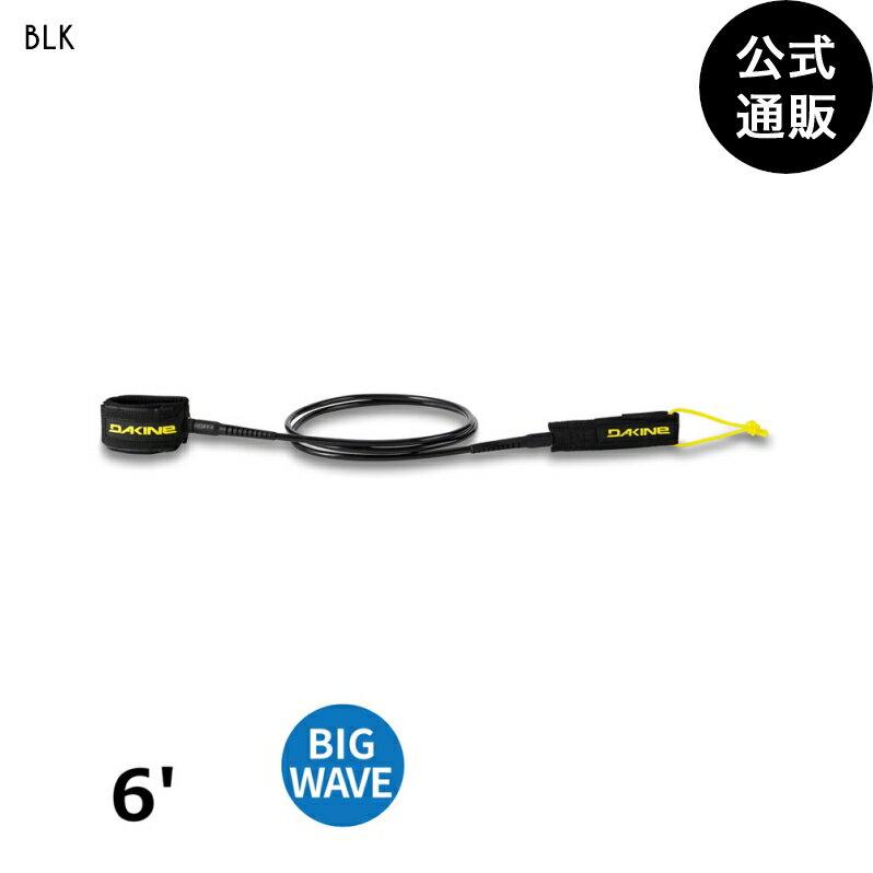 2024 ダカイン KAINUI 6FT X 5/16IN リーシュコード BLK 【2024年春夏モデル】 全1色 F DAKINE