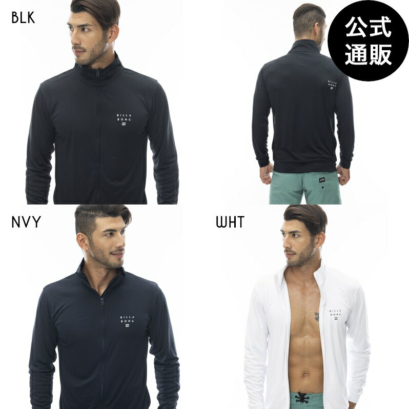 【送料無料】2024 ビラボン メンズ RASH ZIP THRU ラッシュガード 【2024年春夏モデル】 全3色 S/M/L/XL BILLABONG