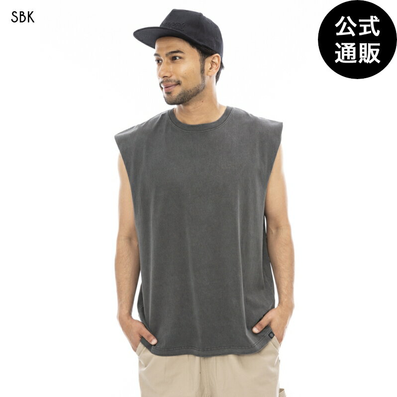 2024 エレメント メンズ BULL NO SLEEVE Tシャツ SBK 【2024年夏モデル】 全1色 M/L/XL ELEMENT