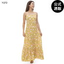 【お買い物マラソン期間はP10倍!】【OUTLET】【50%OFF】【送料無料】2024 ビラボン レディース RIVIERA ROMANCE ロングワンピース 【2024年春夏モデル】 全1色 S BILLABONG