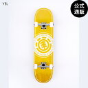 2024 エレメント スケートボード SEAL JAPAN 7.75 コンプリートデッキ YEL 全1色 7.75 ELEMENT