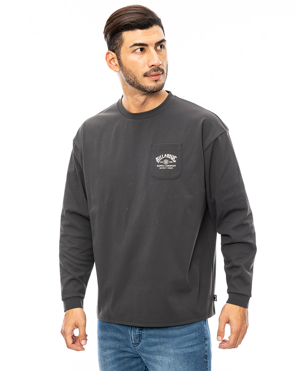 【OUTLET】【50%OFF】【送料無料】2024 ビラボン メンズ WARM SOFTTY LS ラッシュガード RAV 【2024年秋冬モデル】 全1色 M/L/XL BILLABONG