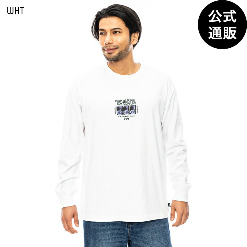 【OUTLET】【50%OFF】2024 ビラボン メンズ TOKYO ロンT WHT 【2024年秋冬モデル】 全1色 M/L/XL BILLABONG
