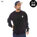 【OUTLET】【50%OFF】【送料無料】2024 エレメント メンズ TIMBER 3 CREW WR トレーナー FBK 【2024年秋冬モデル】 全1色 M/L/XL ELEMENT