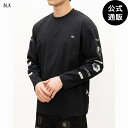 【お買い物マラソン期間はP10倍!】【OUTLET】【50%OFF】【送料無料】2024 ルーカ メンズ ルーカ MATRIX LS ロンT BLK 【2024年秋冬モデル】 全1色 S/M/L rvca