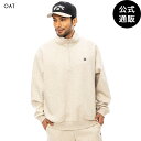 【OUTLET】【50%OFF】【送料無料】2024 ビラボン メンズ WAVE LAYER HALF ZIP スウェットジャケット OAT 【2024年秋冬モデル】 全1色 M/L/XL BILLABONG(4)