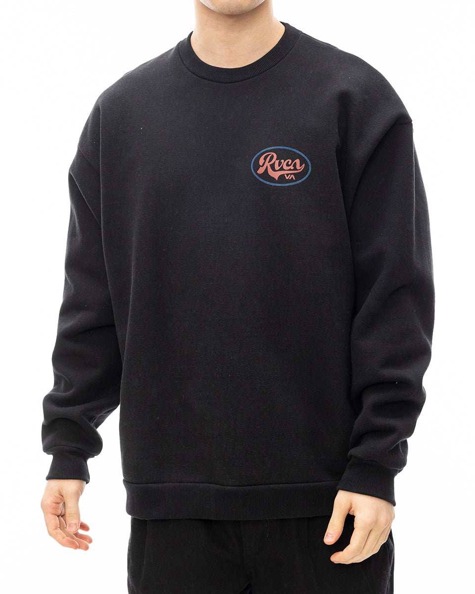 トレーナー スウェット Fade Logo Crewneck Sweatshirts メンズ レディース WAVE OF SAND | CL PRINT CREW NECK SWEAT TOP (FADE WAVE