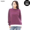 【OUTLET】【50%OFF】【送料無料】【直営店限定】2024 ビラボン レディース FAKE LAYERD SWEAT CR トレーナー MQM0 【20...
