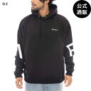 【お買い物マラソン期間はP10倍!】【OUTLET】【50%OFF】【送料無料】2024 ルーカ メンズ FAKE ルーカ HD パーカー BLK 【2024年秋冬モデル】 全1色 S/M/L/XL rvca