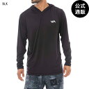 【お買い物マラソン期間はP10倍!】【OUTLET】【50%OFF】【送料無料】2024 ルーカ SPORT メンズ SPORT VENT LS HOOD パーカー BLK 【2024年秋冬モデル】 全1色 S/M/L/XL rvca