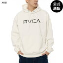 【お買い物マラソン期間はP10倍!】【OUTLET】【50%OFF】【送料無料】2024 ルーカ メンズ BIG ルーカ HD パーカー ANW 【2024年秋冬モデル】 全1色 S/M/L/XL rvca