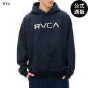 【お買い物マラソン期間はP10倍!】【OUTLET】【50%OFF】【送料無料】2024 ルーカ メンズ BIG ルーカ HD パーカー MYV 【2024年秋冬モデル】 全1色 S/M/L/XL rvca