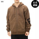 【お買い物マラソン期間はP10倍!】【OUTLET】【50%OFF】【送料無料】2024 ルーカ メンズ FAKE ルーカ ZIP HD パーカー BBB 【2024年秋冬モデル】 全1色 S/M/L/XL rvca