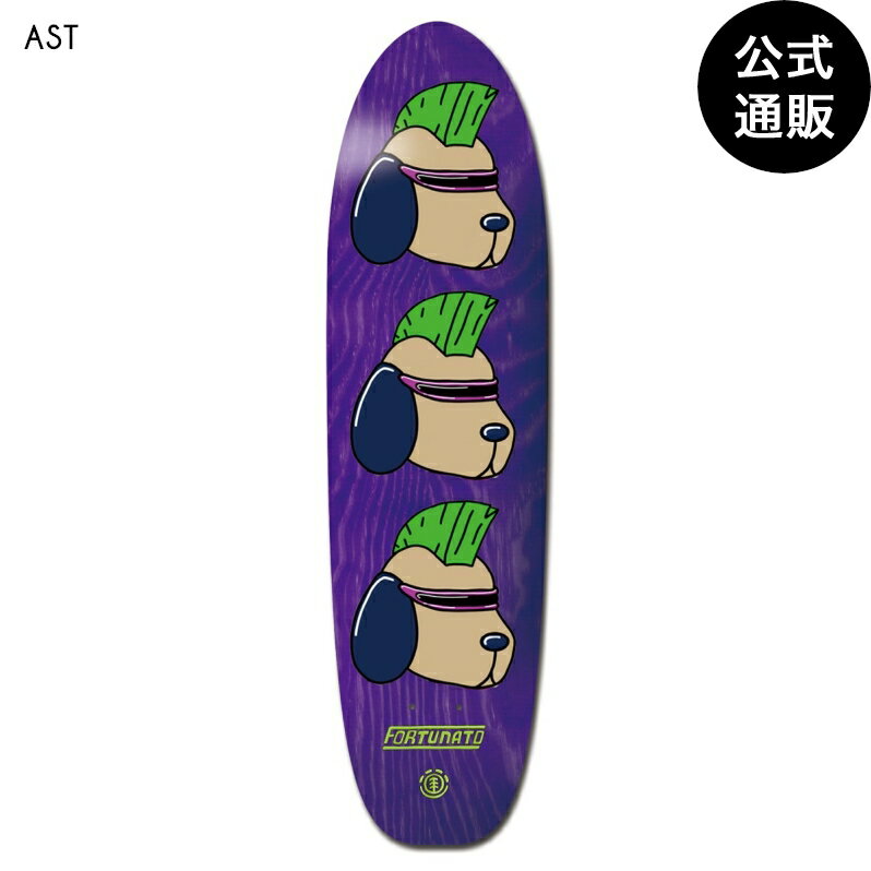 【OUTLET】【30%OFF】【送料無料】2024 エレメント スケートボード 《8.25 inch》 LCTXE TECH DOG CRUIS デッキ AST 【2024年秋冬モデル】 全1色 8.25 ELEMENT