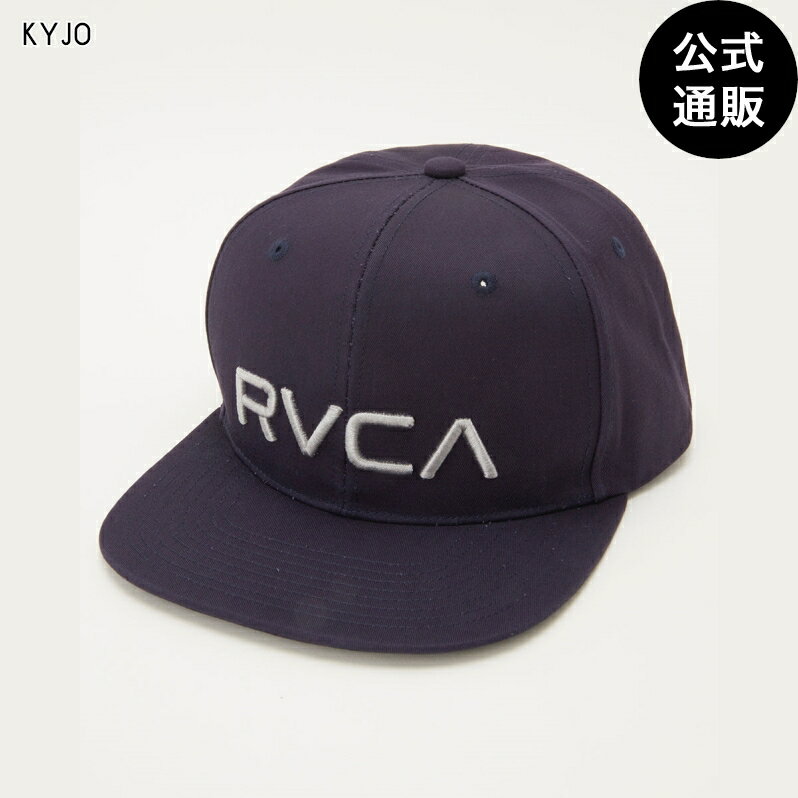 【お買い物マラソン期間はP10倍！】【OUTLET】【50%OFF】2024 ルーカ キッズ ルーカ TWILL SNAPBACK キャップ KYJ0 【2024年秋冬モデル】 全1色 F rvca