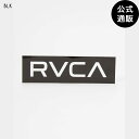 2024 ルーカ メンズ BIG ルーカ W120 STICKE ステッカー BLK 【2024年秋冬モデル】 全1色 F rvca