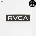 2024 ルーカ メンズ BIG ルーカ W80 STICKER ステッカー BLK 【2024年秋冬モデル】 全1色 F rvca