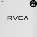 2024 ルーカ メンズ BIG ルーカ W80 STICKER ステッカー WHT 【2024年秋冬モデル】 全1色 F rvca