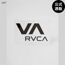 2024 ルーカ メンズ VA ルーカ W135 STICKER ステッカー WHT 【2024年秋冬モデル】 全1色 F rvca