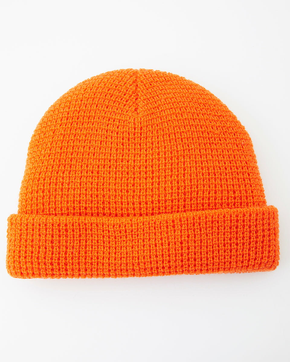 【お買い物マラソン期間はP10倍！】【OUTLET】【40%OFF】2024 ビラボン メンズ WAFFLE BEANIE ビーニー ORG 【2024年秋冬モデル】 全1色 F BILLABONG